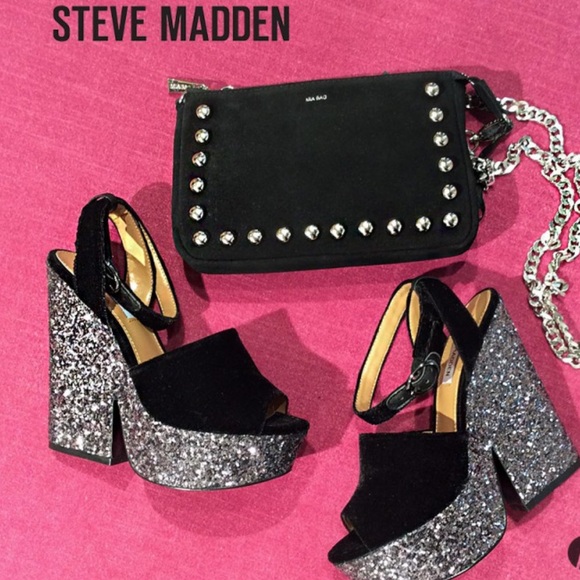 Leather Peep Toe Ski High Platform Sandal - Picture 4 of 8